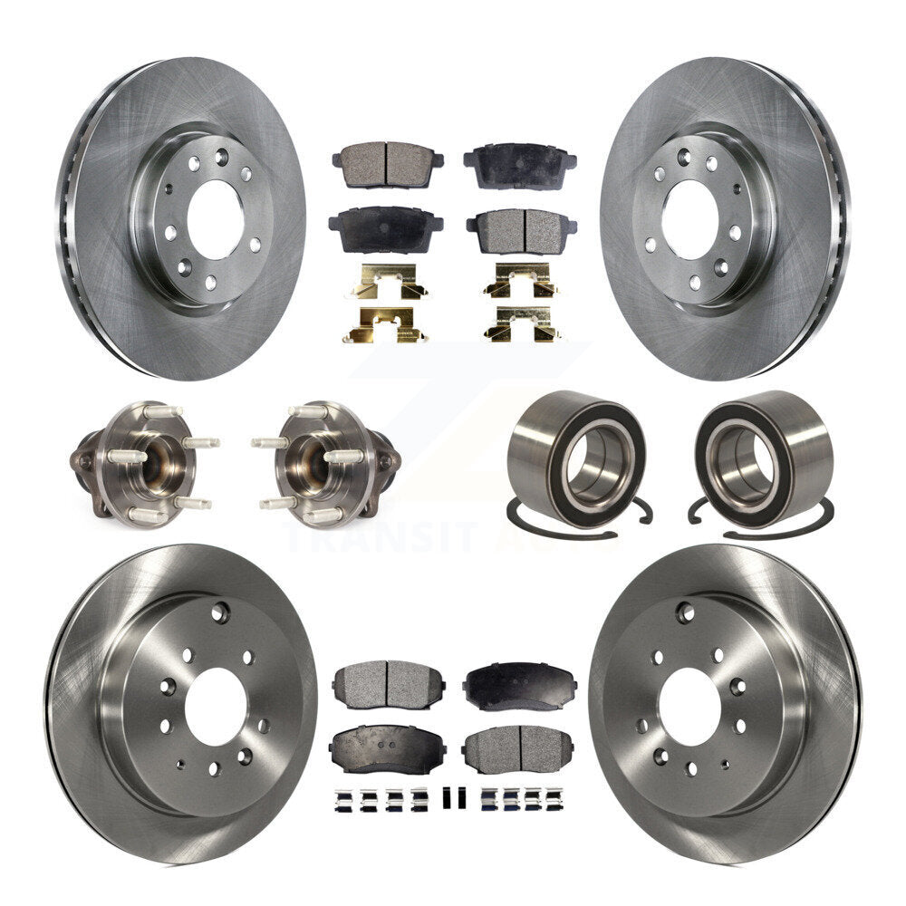 [Avant + Arrière] Kit de Roulement de roue pour 2009 Ford Edge Lincoln MKX FWD KBB-114997