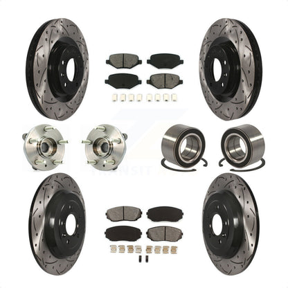 [Avant + Arrière] Kit de Roulement de roue pour Ford Edge Lincoln MKX KBB-115003 par Transit Auto
