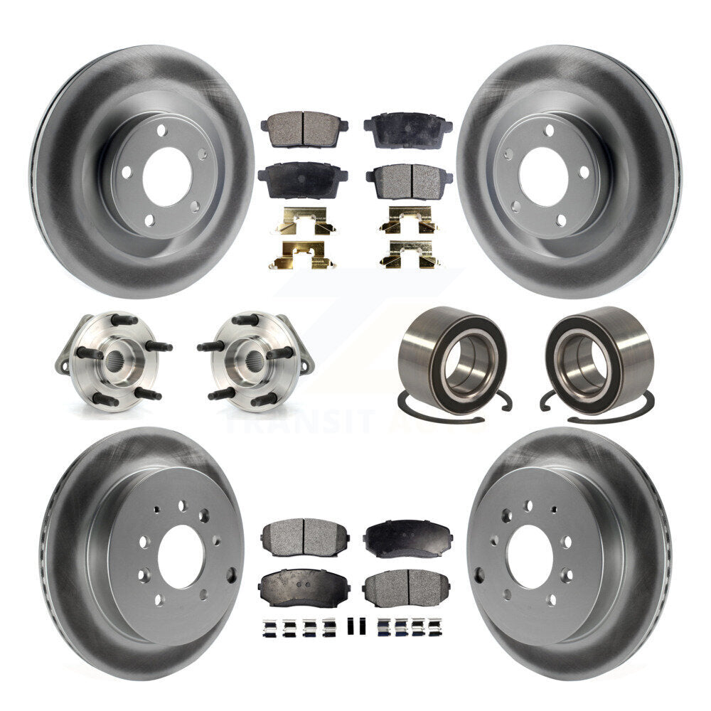 [Avant + Arrière] Kit de Roulement de roue pour 2007-2010 Ford Edge Lincoln MKX AWD KBB-115017