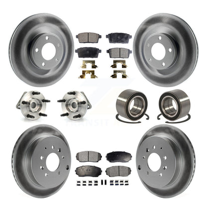 [Avant + Arrière] Kit de Roulement de roue pour 2007-2010 Ford Edge Lincoln MKX AWD KBB-115017
