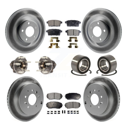 [Avant + Arrière] Kit de Roulement de roue pour 2010 Ford Edge Lincoln MKX FWD KBB-115018