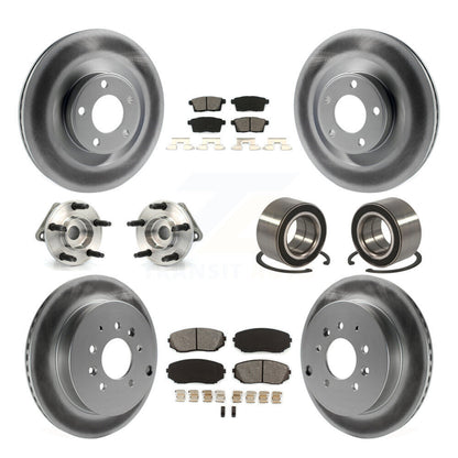 [Avant + Arrière] Kit de Roulement de roue pour 2007-2010 Ford Edge Lincoln MKX AWD KBB-115023