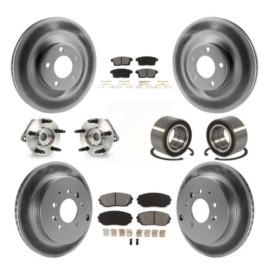 [Avant + Arrière] Kit de Roulement de roue pour 2007-2010 Ford Edge Lincoln MKX AWD KBB-115023