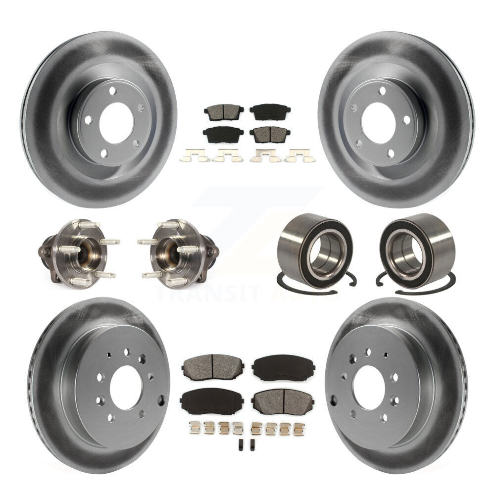 [Avant + Arrière] Kit de Roulement de roue pour 2010 Ford Edge Lincoln MKX FWD KBB-115024