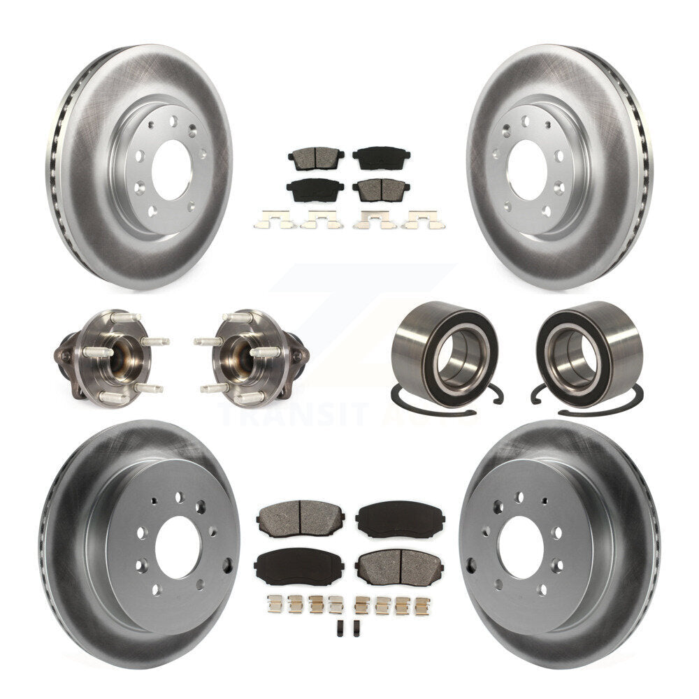 [Avant + Arrière] Kit de Roulement de roue pour 2009 Ford Edge Lincoln MKX FWD KBB-115025
