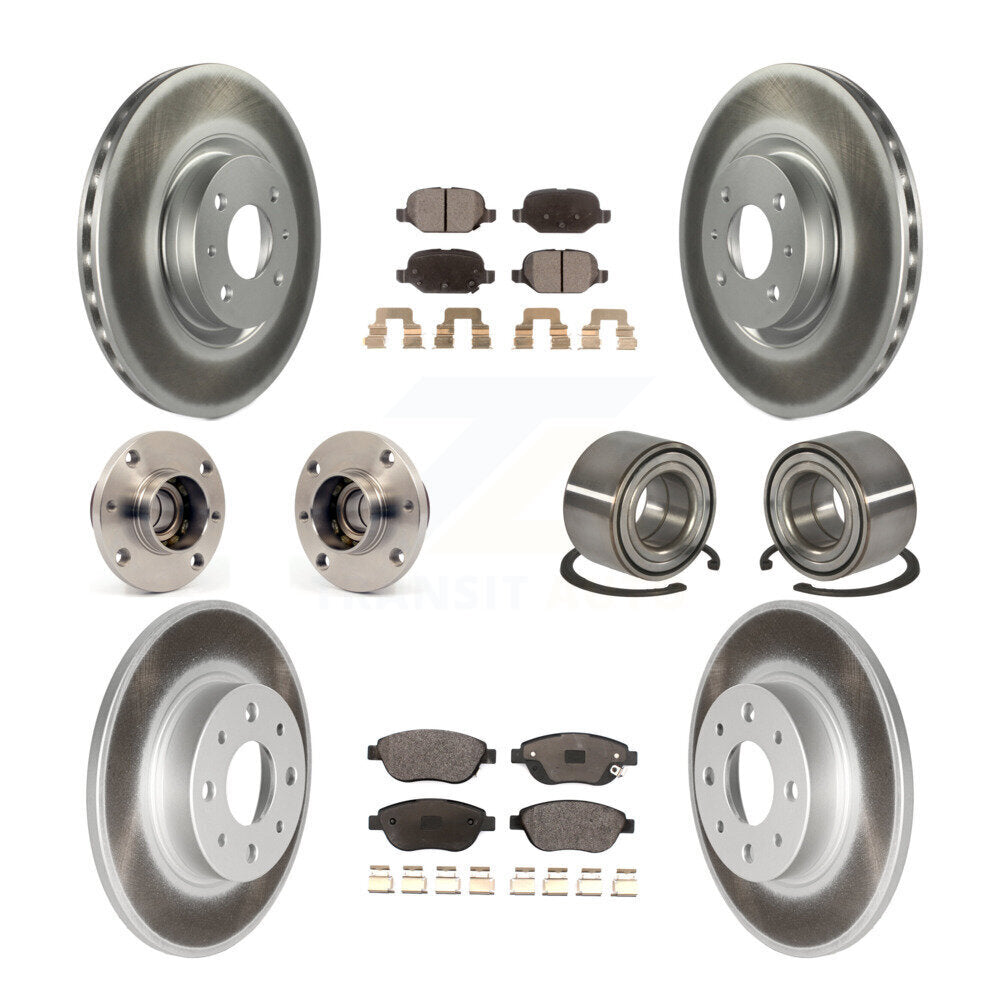 [Avant + Arrière] Kit de Roulement de roue pour Fiat 500 KBB-115029