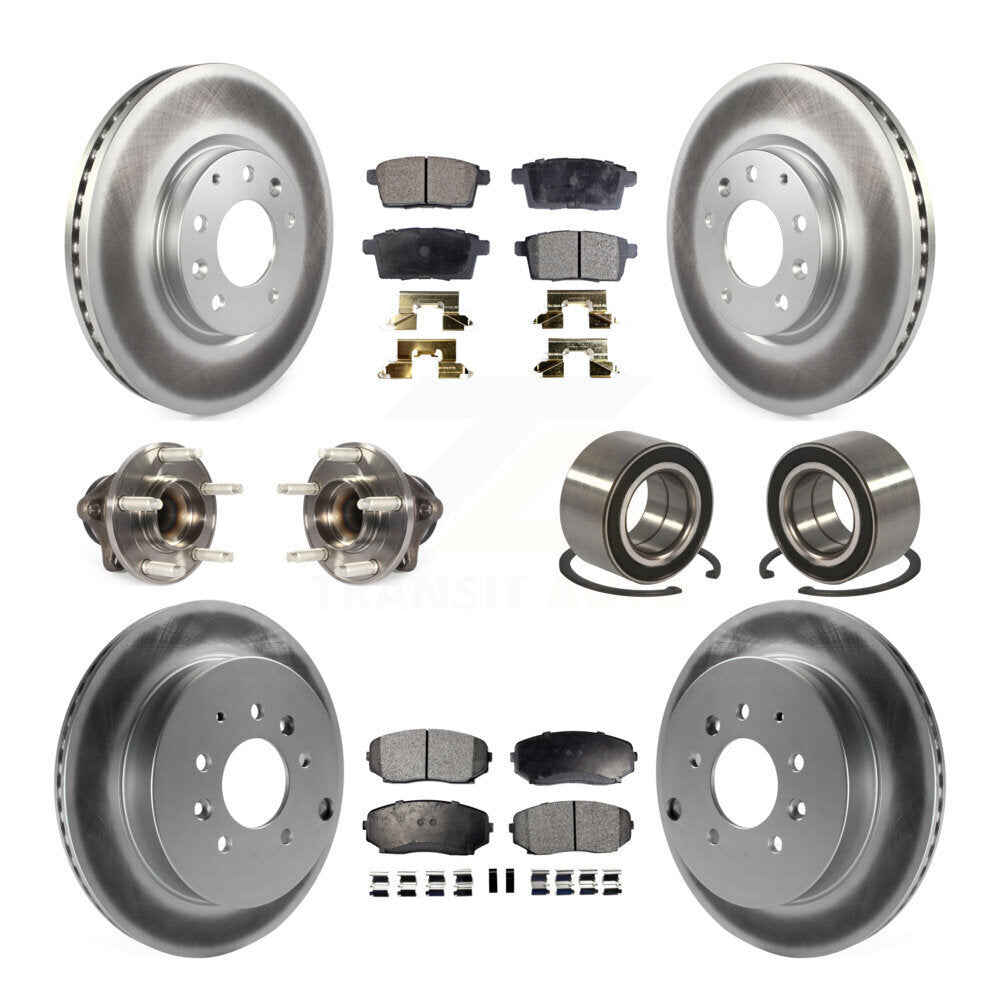 [Avant + Arrière] Kit de Roulement de roue pour 2009 Ford Edge Lincoln MKX FWD KBB-115033