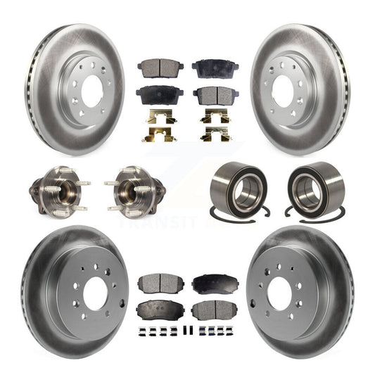 [Avant + Arrière] Kit de Roulement de roue pour 2009 Ford Edge Lincoln MKX FWD KBB-115033