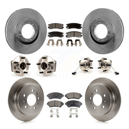 [Avant + Arrière] Kit d'ensemble roulement de roue et moyeu pour Buick Pontiac Grand Prix Chevrolet Venture Regal Century Oldsmobile Intrigue KBB-115054