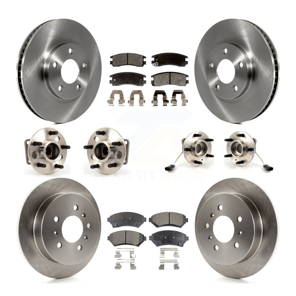 [Avant + Arrière] Kit d'ensemble roulement de roue et moyeu pour Chevrolet Impala Monte Carlo Oldsmobile Intrigue KBB-115055