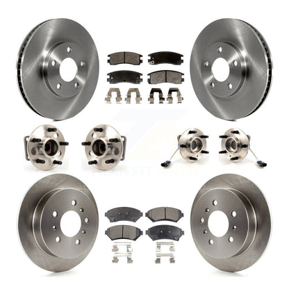 [Avant + Arrière] Kit d'ensemble roulement de roue et moyeu pour Chevrolet Impala Monte Carlo Oldsmobile Intrigue KBB-115055