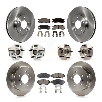 [Avant + Arrière] Kit d'ensemble roulement de roue et moyeu pour Chevrolet Impala Monte Carlo Non-ABS KBB-115062