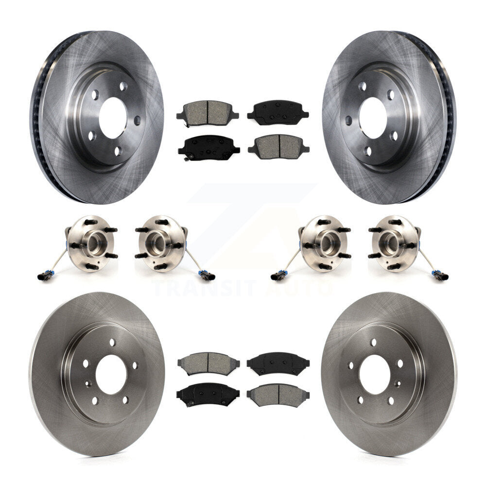 [Avant + Arrière] Kit d'ensemble roulement de roue et moyeu pour 2005 Chevrolet Uplander Pontiac Montana Buick Terraza KBB-115072