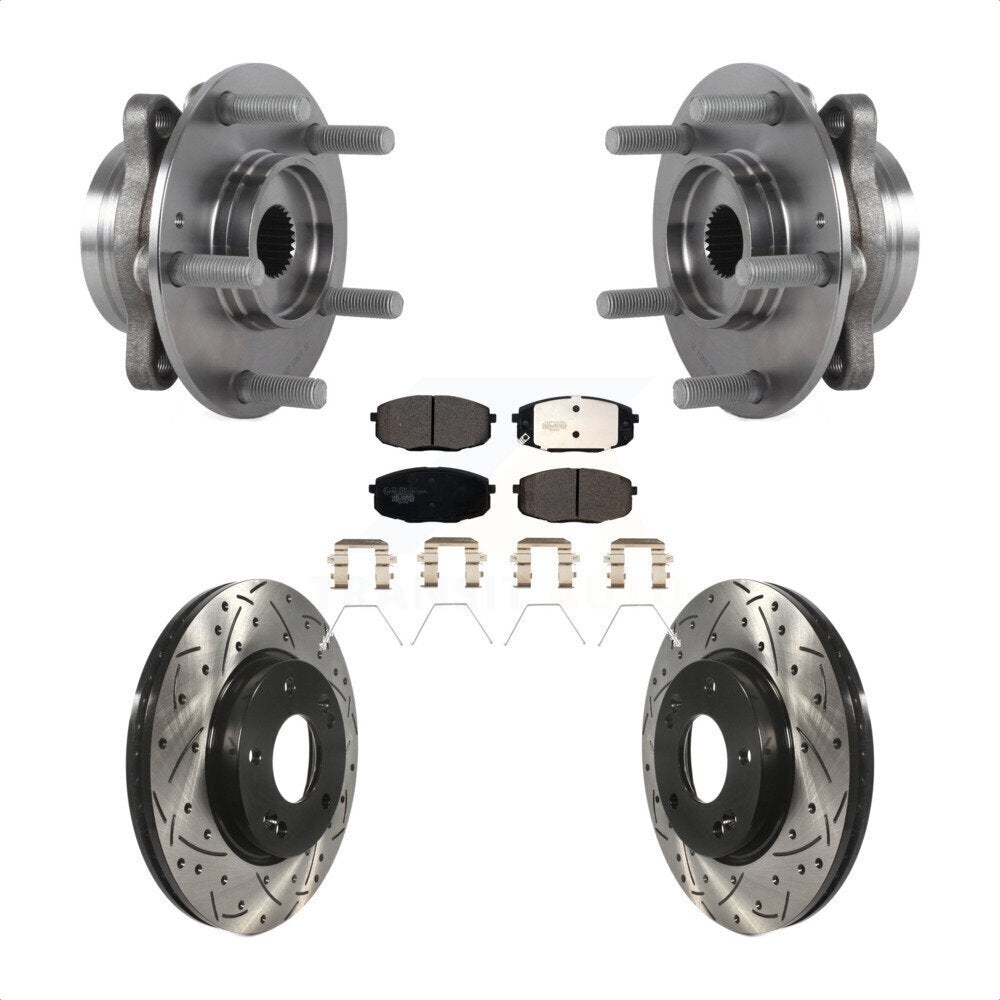 [Avant] Kit d'ensemble roulement de roue et moyeu pour Kia Forte Hyundai Elantra GT KBB-115092