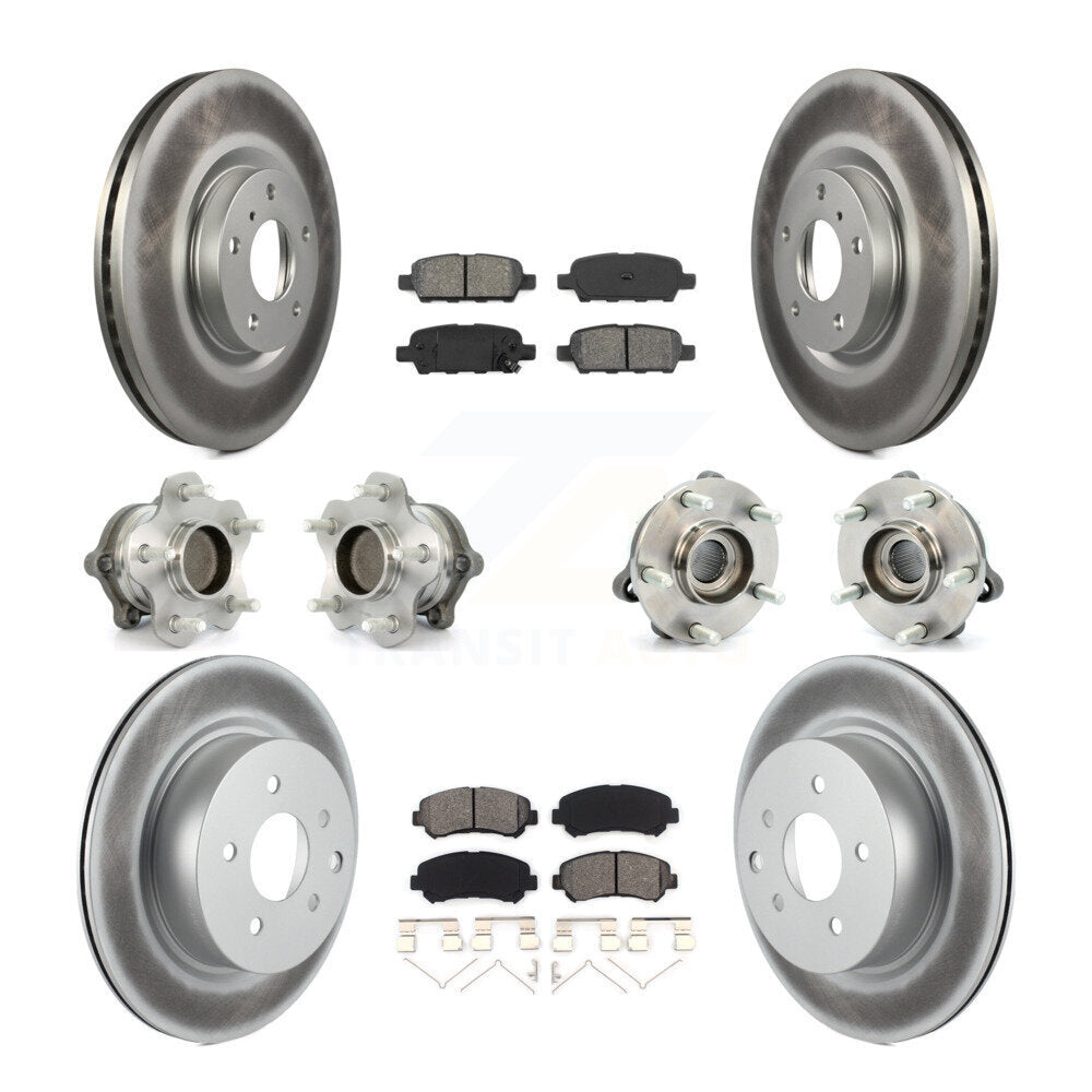 [Avant + Arrière] Kit d'ensemble roulement de roue et moyeu pour Nissan Maxima KBB-115105