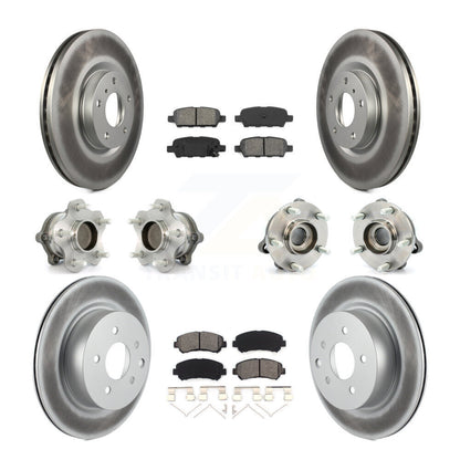 [Avant + Arrière] Kit d'ensemble roulement de roue et moyeu pour Nissan Maxima KBB-115105