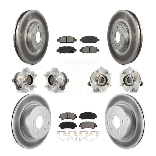 [Avant + Arrière] Kit d'ensemble roulement de roue et moyeu pour Nissan Maxima KBB-115105