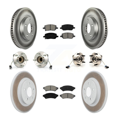 [Avant + Arrière] Kit d'ensemble roulement de roue et moyeu pour 2005 Chevrolet Uplander Buick Terraza 3 Hole Flange or Triangular FWD KBB-115107