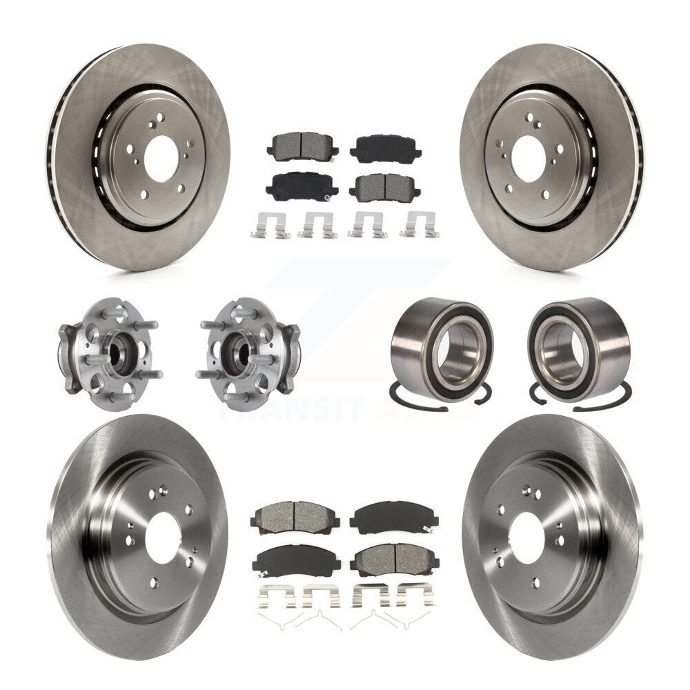 [Avant + Arrière] Kit de Roulement de roue pour 2015-2019 Acura TLX AWD KBB-115143