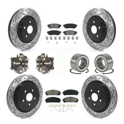 [Avant + Arrière] Kit de Roulement de roue pour 2016 Lexus RX350 AWD Excluding Vehicles Manufactured In Japan KBB-115148