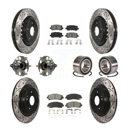 [Avant + Arrière] Kit de Roulement de roue pour 2015-2019 Acura TLX FWD KBB-115158