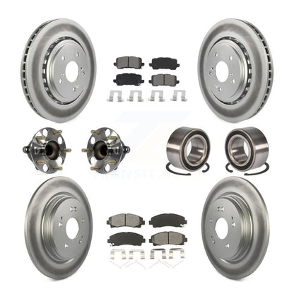 [Avant + Arrière] Kit de Roulement de roue pour 2015-2019 Acura TLX FWD KBB-115182