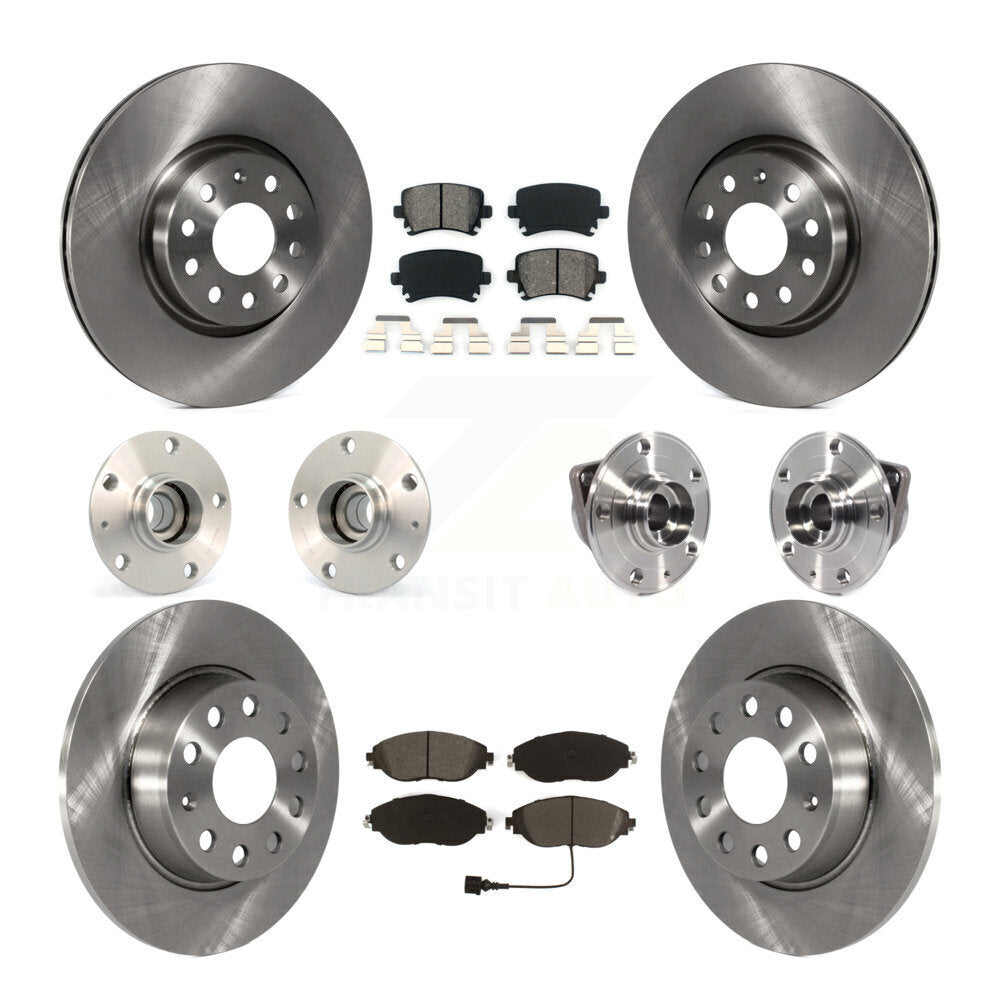 [Avant + Arrière] Kit d'ensemble roulement de roue et moyeu pour 2015 Volkswagen GTI avec Performance Package KBB-115218