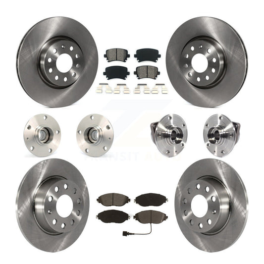 [Avant + Arrière] Kit d'ensemble roulement de roue et moyeu pour 2015 Volkswagen GTI avec Performance Package KBB-115218