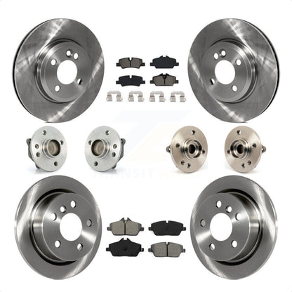 [Avant + Arrière] Kit d'ensemble roulement de roue et moyeu pour 2015 Mini Cooper Convertible avec 2.0L 1.5L avec 280mm Diameter Rotor KBB-115221 par Transit Auto