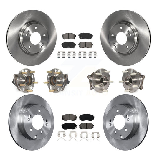 [Avant + Arrière] Kit d'ensemble roulement de roue et moyeu pour Kia Optima avec Manual Parking KBB-115229