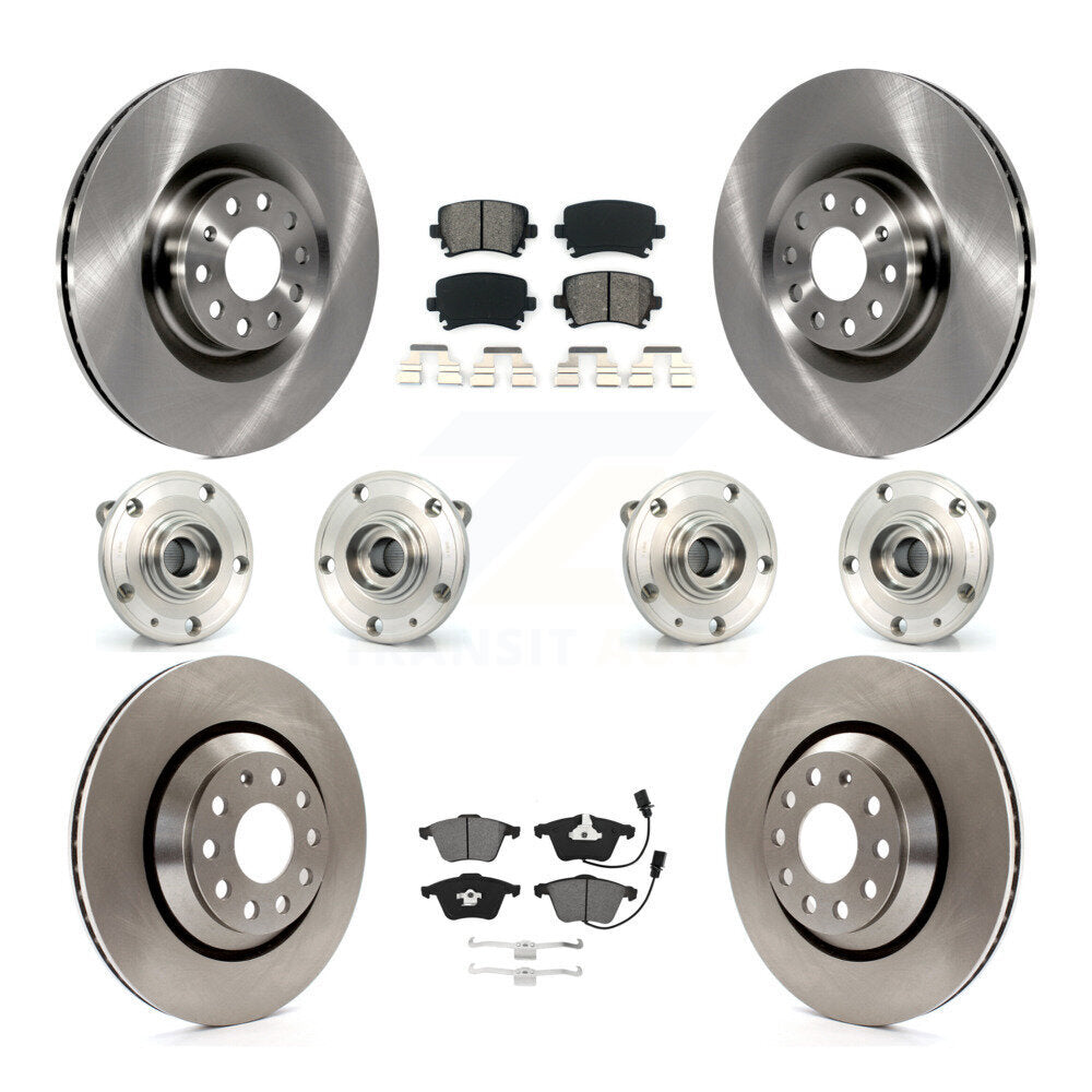 [Avant + Arrière] Kit d'ensemble roulement de roue et moyeu pour Volkswagen Passat CC KBB-115234