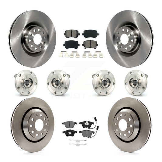 [Avant + Arrière] Kit d'ensemble roulement de roue et moyeu pour Volkswagen Passat CC KBB-115234