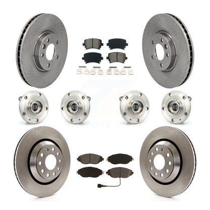 [Avant + Arrière] Kit d'ensemble roulement de roue et moyeu pour 2013-2014 Volkswagen CC AWD KBB-115236