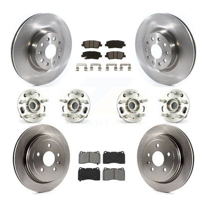[Avant + Arrière] Kit d'ensemble roulement de roue et moyeu pour Cadillac CTS avec 18" Factory Wheels KBB-115238