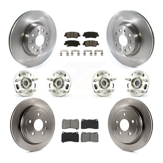 [Avant + Arrière] Kit d'ensemble roulement de roue et moyeu pour Cadillac CTS avec 18" Factory Wheels KBB-115238
