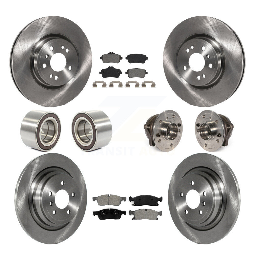[Avant + Arrière] Kit d'ensemble roulement de roue et moyeu pour Mercedes-Benz ML350 GLE350 ML250 GLE300d KBB-115244