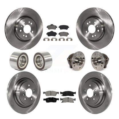 [Avant + Arrière] Kit d'ensemble roulement de roue et moyeu pour Mercedes-Benz ML350 GLE350 ML250 GLE300d KBB-115244