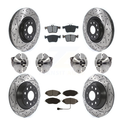 [Avant + Arrière] Kit d'ensemble roulement de roue et moyeu pour Volkswagen Tiguan KBB-115252