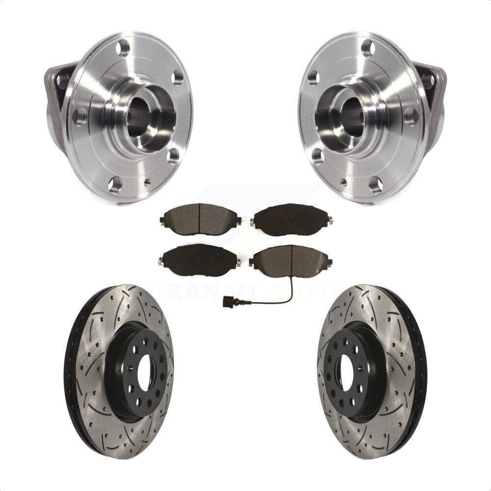 [Avant] Kit d'ensemble roulement de roue et moyeu pour 2015 Volkswagen GTI Performance Package KBB-115257
