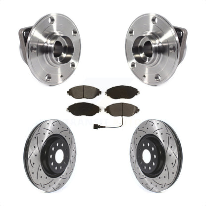 [Avant] Kit d'ensemble roulement de roue et moyeu pour Volkswagen Tiguan Jetta GTI Audi Golf R S3 Q3 Arteon KBB-115258