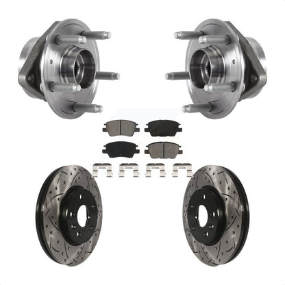 [Avant] Kit d'ensemble roulement de roue et moyeu pour 2016-2019 Chevrolet Cruze KBB-115260 par Transit Auto