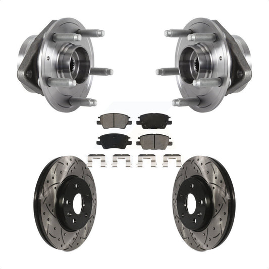 [Avant] Kit d'ensemble roulement de roue et moyeu pour 2016-2019 Chevrolet Cruze KBB-115260 par Transit Auto