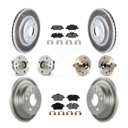 [Avant + Arrière] Kit d'ensemble roulement de roue et moyeu pour 2015 Mini Cooper Convertible avec 2.0L 1.5L avec 294mm Diameter Rotor KBB-115266 par Transit Auto