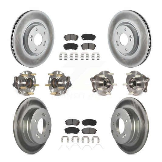 [Avant + Arrière] Kit d'ensemble roulement de roue et moyeu pour Kia Optima avec Manual Parking KBB-115272