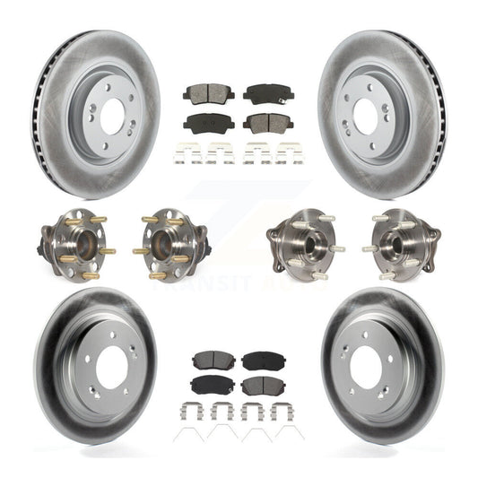 [Avant + Arrière] Kit d'ensemble roulement de roue et moyeu pour 2016 Hyundai Sonata GAS engine avec Electric Parking KBB-115273