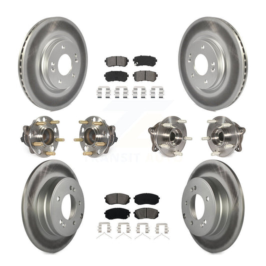 [Avant + Arrière] Kit d'ensemble roulement de roue et moyeu pour Kia Optima avec Manual Parking KBB-115275