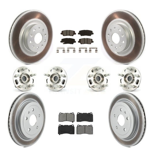 [Avant + Arrière] Kit d'ensemble roulement de roue et moyeu pour Cadillac CTS avec 18" Factory Wheels KBB-115283