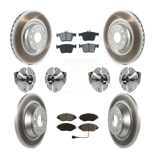 [Avant + Arrière] Kit d'ensemble roulement de roue et moyeu pour Volkswagen Tiguan KBB-115287