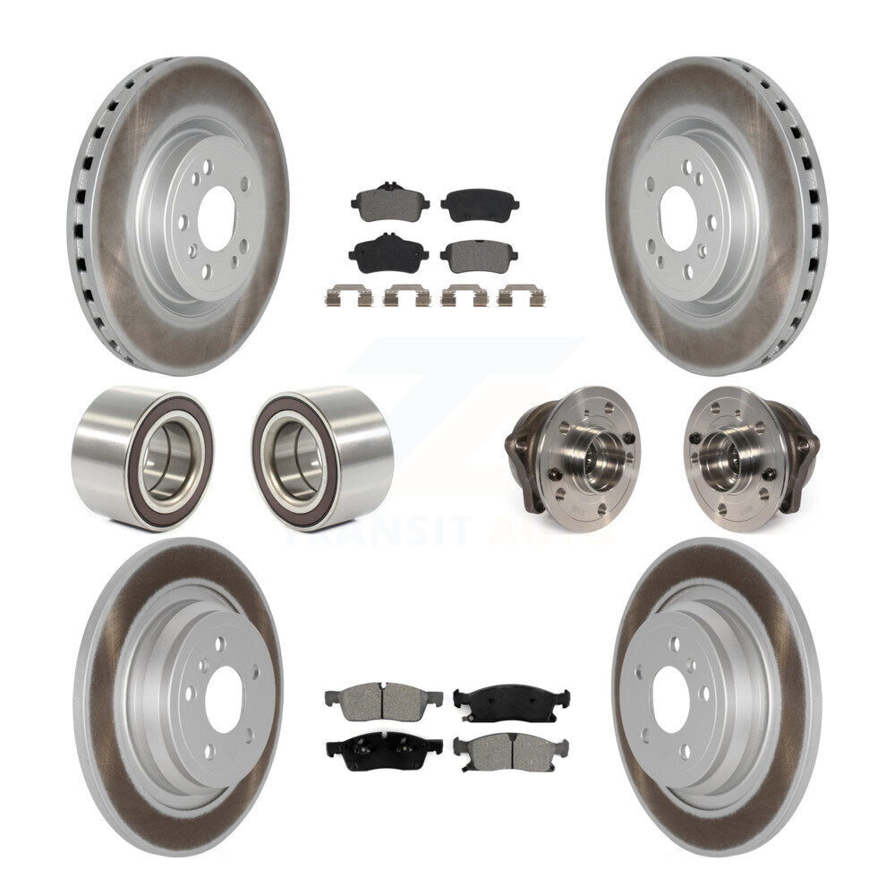 [Avant + Arrière] Kit d'ensemble roulement de roue et moyeu pour Mercedes-Benz ML350 GLE350 ML250 GLE300d KBB-115309