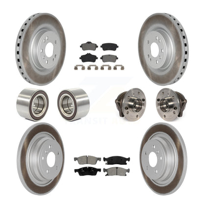 [Avant + Arrière] Kit d'ensemble roulement de roue et moyeu pour Mercedes-Benz ML350 GLE350 ML250 GLE300d KBB-115309